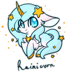 Size: 257x277 | Tagged: safe, artist:14th-crown, imported from derpibooru, oc, oc only, pony, unicorn, cloven hooves, colored hooves, eye clipping through hair, horn, peytral, simple background, smiling, transparent background, unicorn oc