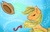 Size: 3000x1920 | Tagged: safe, artist:dawn-designs-art, imported from derpibooru, applejack, earth pony, pony, breeze, calm, female, hat, ribbon, solo, wind, windswept mane