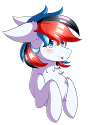 Size: 2160x2880 | Tagged: safe, artist:prism(not colourful), artist:xprismxx, imported from derpibooru, oc, oc only, oc:retro city, pony, bust, chest fluff, female, mare, portrait, simple background, solo, transparent background