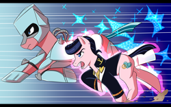 Size: 2400x1500 | Tagged: safe, artist:mikotonui, imported from derpibooru, pony, crazy diamond, jjba, jjbaxmlp, jojo's bizarre adventure, josuke higashikata, ponified