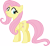 Size: 3260x3000 | Tagged: safe, artist:cloudy glow, artist:cloudyglow, imported from derpibooru, fluttershy, pegasus, pony, tanks for the memories, .ai available, butt, cute, female, folded wings, grin, looking at you, mare, plot, shyabetes, simple background, smiling, solo, transparent background, vector