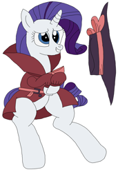 Size: 2160x3160 | Tagged: safe, artist:hubfanlover678, imported from derpibooru, rarity, pony, detective rarity, female, solo