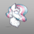 Size: 3000x3000 | Tagged: safe, artist:darklight1315, imported from derpibooru, oc, oc only, oc:ghost pone, ghost, ghost pony, pony, undead, bust, cute, gradient background, portrait, re:questria, solo