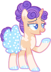 Size: 1200x1696 | Tagged: safe, artist:kurosawakuro, artist:pegasski, imported from derpibooru, oc, oc only, pony, unicorn, base used, female, mare, offspring, parent:sweetie belle, parent:tender taps, parents:tenderbelle, simple background, solo, transparent background