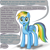 Size: 500x500 | Tagged: safe, artist:ohthatandy, imported from derpibooru, rainbow dash, comic:ask mentally advanced twilight, color blindness, dialogue, exposition, implied twilight sparkle, offscreen character