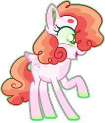 Size: 1496x1760 | Tagged: safe, artist:kurosawakuro, imported from derpibooru, oc, oc only, earth pony, pony, base used, blank flank, colored hooves, female, green sclera, offspring, outline, parent:pistachio, parent:sweetie belle, simple background, solo, teenager, transparent background