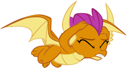 Size: 11128x5968 | Tagged: safe, artist:memnoch, imported from derpibooru, smolder, dragon, cute, female, simple background, smolderbetes, solo, transparent background, vector