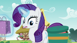 Size: 1920x1080 | Tagged: safe, imported from derpibooru, screencap, rarity, pony, dragon dropped, female, solo