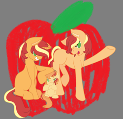 Size: 1460x1418 | Tagged: safe, artist:nightshade-warroir, imported from derpibooru, oc, oc:apple cider, oc:petal, earth pony, unicorn, brother and sister, female, male, offspring, parent:applejack, parent:flim, parents:flimjack, siblings