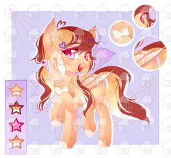 Size: 1518x1401 | Tagged: safe, artist:marsi_mason, imported from derpibooru, bat pony, pony, color palette, ear fluff, fangs, female, obtrusive watermark, reference sheet, simple background, toyhouse, toyhouse watermark, watermark