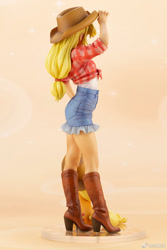 Size: 667x1000 | Tagged: safe, imported from derpibooru, kotobukiya, applejack, earth pony, human, pony, human ponidox, humanized, kotobukiya applejack, self ponidox