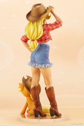 Size: 667x1000 | Tagged: safe, imported from derpibooru, kotobukiya, applejack, earth pony, human, pony, human ponidox, humanized, kotobukiya applejack, self ponidox