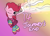 Size: 1474x1061 | Tagged: safe, artist:vultraz, imported from derpibooru, pinkie pie, earth pony, pony, clothes, female, gradient background, looking at you, one eye closed, party girl, skirt, socks, solo, terraria, text, wink