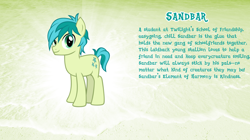 Size: 1280x719 | Tagged: safe, artist:andoanimalia, imported from derpibooru, sandbar, bio, cute, sandabetes