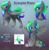 Size: 2956x3000 | Tagged: safe, artist:jesterpi, imported from derpibooru, oc, oc:scorpio raze, pegasus, pony, abstract background, blushing, bust, cutie mark, front, head, on side, reference sheet, side, sitting, smiling, tall, text