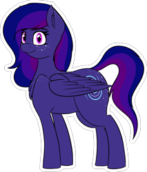 Size: 1692x1983 | Tagged: safe, artist:seafooddinner, imported from derpibooru, oc, oc:circinus, pegasus, freckles, simple background, transparent background