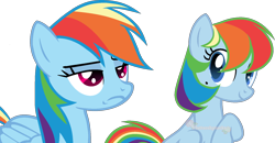 Size: 1714x893 | Tagged: safe, artist:skulifuck, imported from derpibooru, rainbow dash, oc, oc:rainbow riot, earth pony, pegasus, pony, base used, earth pony oc, eyelashes, female, mare, not rainbow dash, simple background, smiling, transparent background, unamused