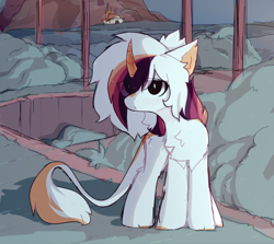 Size: 1424x1268 | Tagged: safe, artist:little-sketches, artist:php146, imported from derpibooru, oc, oc only, oc:ayaka, pony, unicorn, alternate design, female, mare, ponified, solo, species swap