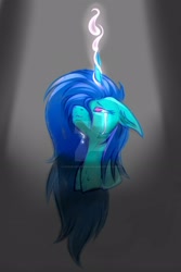 Size: 1920x2880 | Tagged: safe, artist:redheartponiesfan, imported from derpibooru, oc, oc only, pony, unicorn, bust, crying, female, magic, mare, portrait, solo