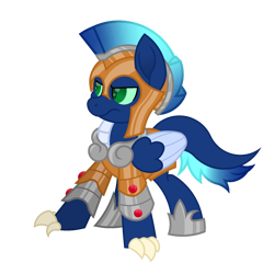 Size: 1700x1700 | Tagged: safe, artist:ponkus, imported from derpibooru, oc, oc only, oc:maelstrom, oc:maelstrom (ponkus), dracony, dragon, hybrid, pegasus, pony, armor, claws, dragon eyes, dragon tail, pony dragon hybrid, simple background, slit eyes, slit pupils, solo, tail, transparent background