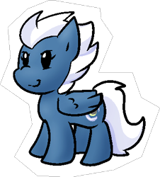 Size: 367x406 | Tagged: safe, artist:zutcha, imported from derpibooru, night glider, pegasus, pony, female, simple background, solo, transparent background