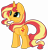 Size: 4800x5000 | Tagged: safe, artist:emeraldblast63, artist:riouku, imported from derpibooru, sunset shimmer, pony, unicorn, absurd resolution, butt, cute, female, heart eyes, mare, plot, shimmerbetes, simple background, solo, trace, transparent background, vector, wingding eyes