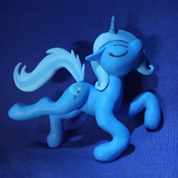 Size: 3008x3008 | Tagged: safe, artist:lef-fa, imported from derpibooru, trixie, pony, clay, female, figurine, high res, solo