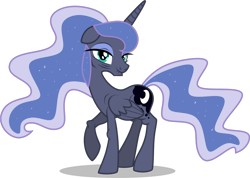 Size: 1280x913 | Tagged: safe, artist:helenosprime, imported from derpibooru, princess luna, alicorn, pony, the last problem, elderly, female, headcanon in the description, older, older princess luna, retirement, simple background, solo, transparent background