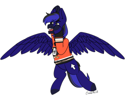 Size: 4904x3928 | Tagged: safe, artist:cinnerroll, imported from derpibooru, oc, oc only, oc:comp, pony, commission, simple background, solo, transparent background