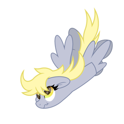 Size: 1800x1800 | Tagged: safe, artist:ponkus, imported from derpibooru, derpy hooves, ditzy doo, pegasus, pony, falling, female, mare, simple background, solo, transparent background