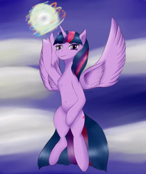 Size: 3308x3936 | Tagged: safe, artist:guatergau5, imported from derpibooru, twilight sparkle, alicorn, belly button, power, twilight sparkle (alicorn)