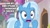 Size: 1280x720 | Tagged: safe, edit, edited screencap, imported from derpibooru, screencap, trixie, pony, a horse shoe-in, caption, female, image macro, meme, raised hoof, shocked, shocked expression, solo, text, trixie yells at everything