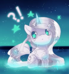 Size: 500x537 | Tagged: safe, artist:loyaldis, imported from derpibooru, princess silver swirl, chibi, g2, g2 to g4, g4, generation leap, stars, unshorn fetlocks