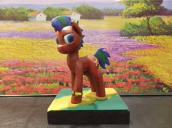 Size: 4016x3008 | Tagged: safe, artist:lef-fa, imported from derpibooru, oc, oc only, oc:jerlypass, earth pony, pony, craft, irl, male, photo, sculpture, solo, stallion