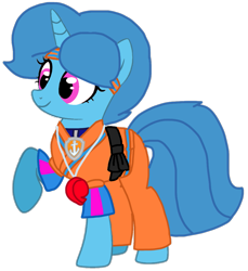 Size: 977x1067 | Tagged: safe, alternate version, artist:徐詩珮, imported from derpibooru, spring rain, pony, unicorn, series:sprglitemplight diary, series:sprglitemplight life jacket days, series:springshadowdrops diary, series:springshadowdrops life jacket days, alternate universe, base used, clothes, cute, eyelashes, female, karate, lifeguard, lifeguard spring rain, mare, paw patrol, raised hoof, simple background, smiling, solo, transparent background, whistle, zuma (paw patrol)