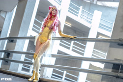 Size: 6000x4000 | Tagged: safe, artist:raspbearyart, artist:sweetmaracosplay, imported from derpibooru, fluttershy, human, clothes, cosplay, costume, irl, irl human, leotard, photo