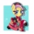 Size: 768x768 | Tagged: safe, artist:tomizawa96, imported from derpibooru, fluttershy, pegasus, pony, alternate hairstyle, clothes, female, flower, kimono (clothing), shoes, solo