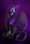 Size: 1028x1500 | Tagged: safe, artist:somber, imported from derpibooru, oc, oc only, oc:galaxy, griffon, colored, cute, ethereal mane, galaxy colors, galaxy mane, griffon oc, male, shadow, solo