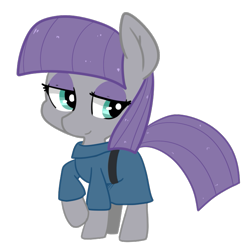 Size: 673x665 | Tagged: safe, artist:pegacornss, imported from derpibooru, maud pie, earth pony, pony, cute, female, mare, maudabetes, simple background, smiling, solo, transparent background, when she smiles