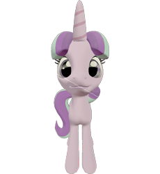 Size: 661x720 | Tagged: safe, artist:topsangtheman, imported from derpibooru, starlight glimmer, pony, unicorn, 3d, female, looking at you, simple background, solo, source filmmaker, transparent background