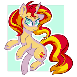 Size: 8000x8000 | Tagged: safe, artist:yeahwhateverbye, imported from derpibooru, sunset shimmer, pony, unicorn, abstract background, absurd resolution, colored pupils, female, mare, simple background, solo, starry eyes, transparent background, wingding eyes