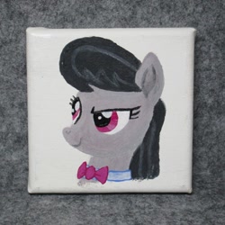 Size: 1024x1024 | Tagged: safe, artist:malte279, imported from derpibooru, octavia melody, pony, acrylic painting, bust, female, portrait, solo, traditional art
