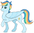 Size: 733x721 | Tagged: safe, artist:trippinmars, imported from derpibooru, oc, oc only, oc:star bolt, pegasus, pony, female, mare, offspring, parent:rainbow dash, parent:soarin', parents:soarindash, simple background, solo, transparent background