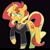 Size: 1750x1750 | Tagged: safe, artist:hellscrossing, imported from derpibooru, sunset shimmer, pony, unicorn, black background, clothes, female, jacket, simple background, solo