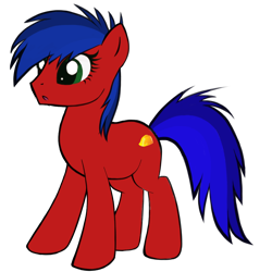 Size: 1024x1024 | Tagged: safe, artist:titus16s, imported from derpibooru, oc, oc only, earth pony, pony, photo, simple background, solo, transparent background