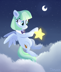 Size: 1520x1780 | Tagged: safe, artist:darkynez, imported from derpibooru, oc, oc only, pegasus, digital art, night, stars