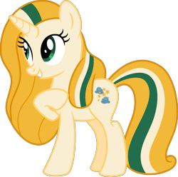 Size: 4029x4000 | Tagged: safe, artist:melisareb, imported from derpibooru, oc, oc only, oc:cloudy glow, pony, unicorn, absurd resolution, cute, female, inkscape, looking up, mare, ocbetes, raised hoof, simple background, smiling, solo, transparent background, vector