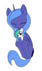 Size: 640x1077 | Tagged: safe, artist:dusthiel, imported from derpibooru, princess celestia, princess luna, alicorn, pony, female, plushie, royal sisters, s1 luna, simple background, solo, transparent background