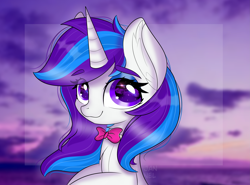 Size: 5319x3940 | Tagged: safe, artist:janelearts, imported from derpibooru, oc, oc only, pony, unicorn, bowtie, bust, female, mare, portrait, solo