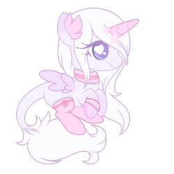 Size: 1000x1000 | Tagged: safe, artist:crystal-tranquility, imported from derpibooru, oc, oc only, oc:sugar star crystal, alicorn, pony, chibi, clothes, simple background, socks, solo, transparent background